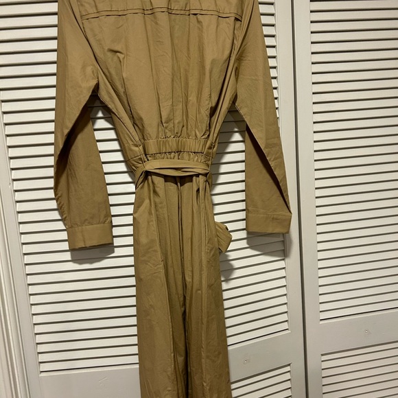 J Crew Women's Tan Shirt Dress - Picture 4 of 6